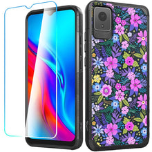 For TCL K11 Case Tough Strong Hybrid Design Phone Cover + Tempered Glass