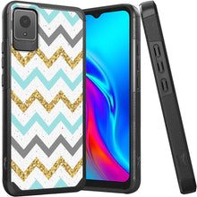 For TCL K11 Case Tough Strong Hybrid Design Phone Cover + Tempered Glass