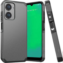 For Cricket Magic 2 5G/AT&T Propel 2 5G Case Strong Shockproof + Tempered Glass