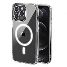 For iPhone 13 Pro Max Case Magnetic Ring Slim Fit Transparent Plastic Cover