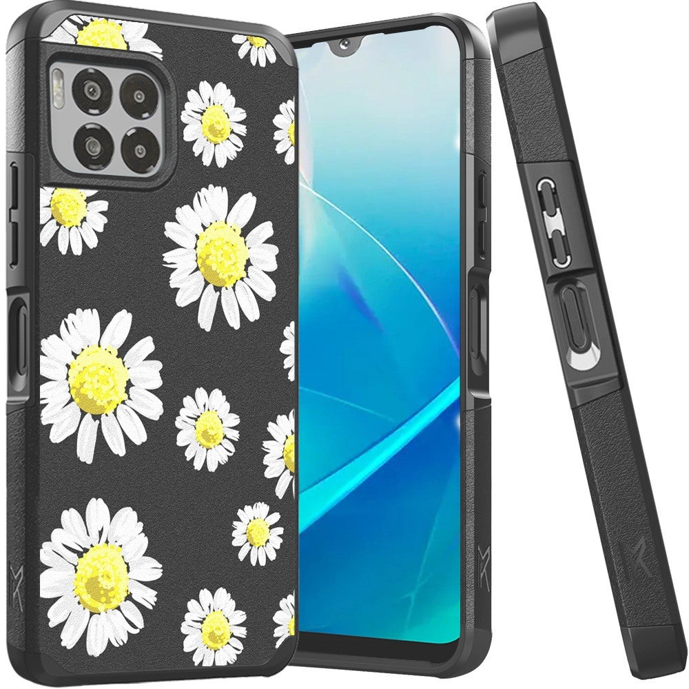 For REVVL 7 PRO 5G (PRO) Tough Strong Hybrid Design Dual Layer Phone Case Cover