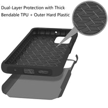 For REVVL 7 PRO 5G (PRO) Tough Strong Hybrid Design Dual Layer Phone Case Cover
