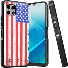 For REVVL 7 5G (2024) Tough Strong Hybrid Design Dual Layer Phone Case Cover