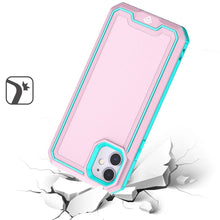 For iPhone 15 PRO Case Strong Fused Protective Hybrid Cover + 2 Tempered Glass