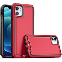 For iPhone 15 PLUS Case Strong Fused Protective Hybrid Cover + 2 Tempered Glass