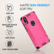 For Alcatel Lumos (DALN5023) Axel (5002R) Shockproof Hybrid Phone Case Cover