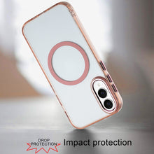 For Samsung S25 Edge Case Trans-Clear Metal Buttons Phone Cover + Tempered Glass
