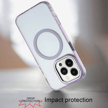 For iPhone 16 PRO MAX Case Trans-Clear Metal Buttons Cover + Tempered Glass