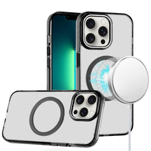 For iPhone 13 Pro Max 6.7 inch Case Acrylic Trans-Clear Metal Buttons Cover