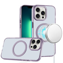 For iPhone 13 Pro Max 6.7 inch Case Acrylic Trans-Clear Metal Buttons Cover