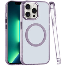 For iPhone 13 Pro Max 6.7 inch Case Acrylic Trans-Clear Metal Buttons Cover