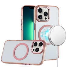 For iPhone 13 Pro Max 6.7 inch Case Acrylic Trans-Clear Metal Buttons Cover