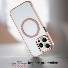 For iPhone 13 Pro Max 6.7 inch Case Acrylic Trans-Clear Metal Buttons Cover