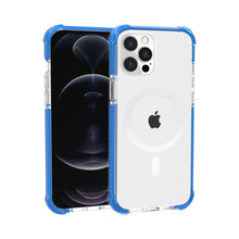 For iPhone 15 Pro Max Case Magnetic Circle Acrylic Hybrid +2 Screen Protectors