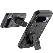 For Google Pixel 10 Pro XL Case Magnetic Circle Rugged Kickstand +Tempered Glass