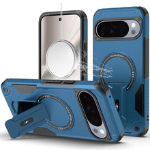 For Google Pixel 10 Pro XL Case Magnetic Circle Rugged Kickstand +Tempered Glass