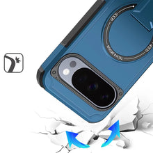 For Google Pixel 10 Pro XL Case Magnetic Circle Rugged Kickstand +Tempered Glass