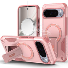 For Google Pixel 10 Pro XL Case Magnetic Circle Rugged Kickstand +Tempered Glass