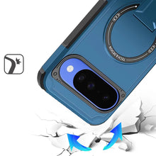 For Google Pixel 10/10 Pro Case Magnetic Circle Rugged Kickstand +Tempered Glass