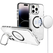 For iPhone 14 PRO MAX 6.7 in. Case Camera Built in Stand Cover Magnetic Circle