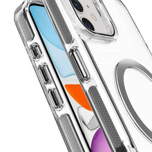 For iPhone 11 6.1 in. Case Camera Stand Cover Magnetic Charging + Tempered Glass