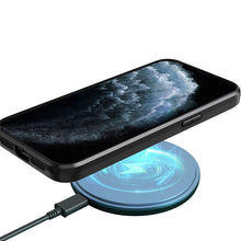 For iPhone 11 Pro Max Case Magnetic Circle Rear Lens Cover Stand +Tempered Glass