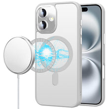 For iPhone 16 Plus 6.7in Case Magnetic Circle Metal Glass Lens + Tempered Glass