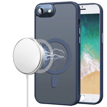 For iPhone 16e Case Magnetic Circle Metal w/ Glass Camera Lens + Tempered Glass
