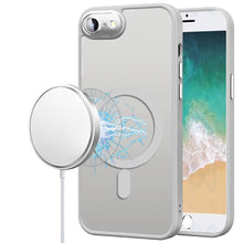 For iPhone 16e Case Magnetic Circle Metal w/ Glass Camera Lens + Tempered Glass