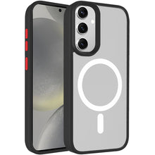 For Samsung Galaxy S24+ Plus Case Magnetic Charging Color Buttons Rugged Cover