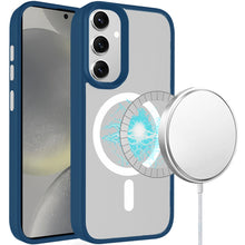 For Samsung Galaxy S24+ Plus Case Magnetic Charging Color Buttons Rugged Cover