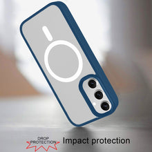 For Samsung Galaxy S24+ Plus Case Magnetic Charging Color Buttons Rugged Cover