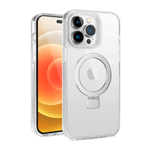 For iPhone 14 PRO MAX 6.7 in. Case Magnetic Circle Translucent Grip Phone Cover