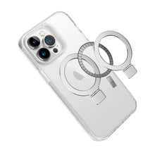 For iPhone 14 PRO MAX 6.7 in. Case Magnetic Circle Translucent Grip Phone Cover