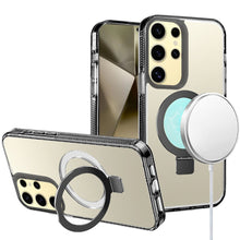 For Samsung Galaxy S24 Ultra Case Magnetic Charging Translucent Grip Hybrid