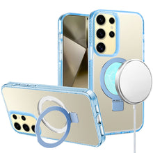For Samsung Galaxy S24 Ultra Case Magnetic Charging Translucent Grip Hybrid