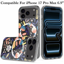 For iPhone 17 Pro Max Case Magnetic Ring Unique Design Hybrid + Tempered Glass