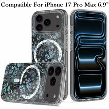 For iPhone 17 Pro Max Case Magnetic Ring Unique Design Hybrid + Tempered Glass