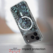 For iPhone 17 Pro Max Case Magnetic Ring Unique Design Hybrid + Tempered Glass