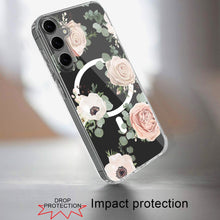 For Samsung Galaxy S24 FE Case Magnetic Ring Unique Design on Hybrid Phone Cover