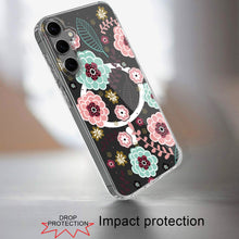 For Samsung Galaxy S24 FE Case Magnetic Ring Unique Design on Hybrid Phone Cover