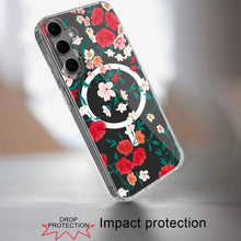 For Samsung Galaxy S24 FE Case Magnetic Ring Unique Design on Hybrid Phone Cover