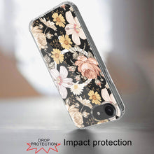 For iPhone 16e Case Magnetic Circle Unique Design Phone Cover + Tempered Glass