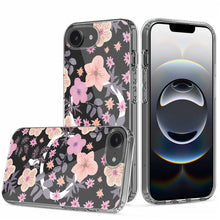 For iPhone 16e Case Magnetic Circle Unique Design Phone Cover + Tempered Glass