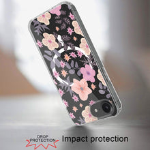 For iPhone 16e Case Magnetic Circle Unique Design Phone Cover + Tempered Glass
