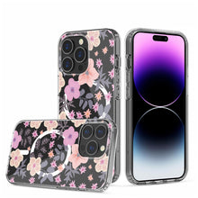 For iPhone 14 Case Magnetic Ring Unique Design on Hybrid Phone Cover