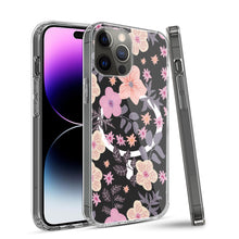 For iPhone 15 Case Magnetic Circle Unique Design Hybrid Cover + 2 Tempered Glass