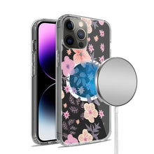 For iPhone 14 Case Magnetic Ring Unique Design on Hybrid Phone Cover