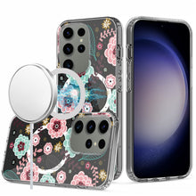 For Samsung Galaxy S24 Ultra Case Magnetic Charging Unique Design Hybrid Cover