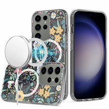 For Samsung Galaxy S24 Ultra Case Magnetic Charging Unique Design Hybrid Cover